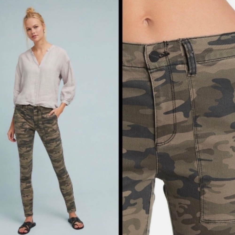 Sanctuary camo pants size 27